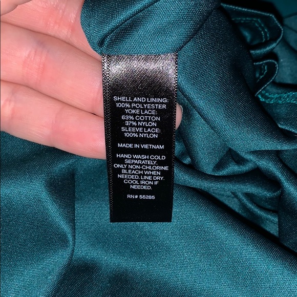 Express Emerald Green Cocktail Dress - Picture 6 of 7